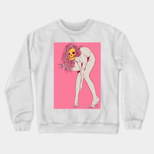 Skeleton Lady Crewneck Sweatshirt